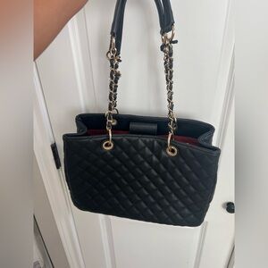 Black handbag
